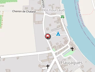 Carte de Louchady à Flaujagues