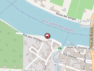 Carte de O'pressing à Grézillac