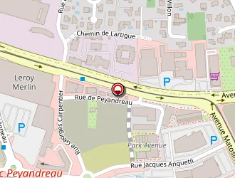 Carte de Liberty Gym à Mérignac