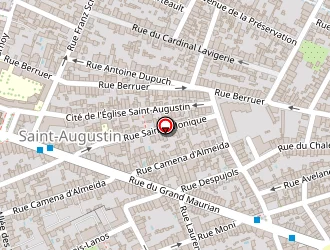 Carte de Alton Inter-hôtel à Bordeaux