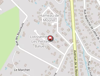 Carte de Vac'dor à Pineuilh