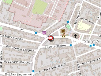 Carte de Le Centre Papillon à Bordeaux