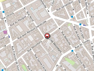 Carte de Pryor Stacey à Bordeaux