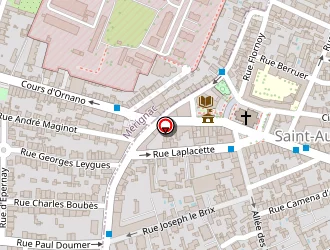 Carte de Motte Géry à Bordeaux