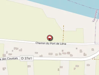 Carte de Genaivre Pierre à Varennes