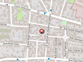 Carte de Cutillas à Mérignac