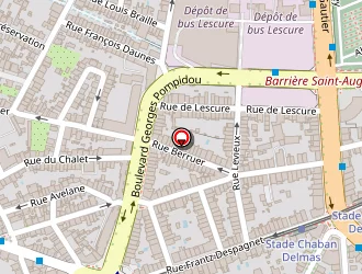 Carte de Gabilly à Bordeaux