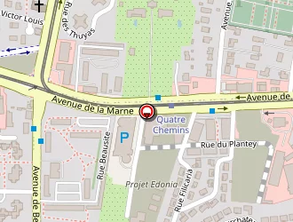 Carte de Auto Ecole De Belfort à Mérignac