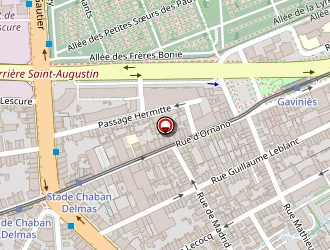 Carte de Drai Hélène à Bordeaux