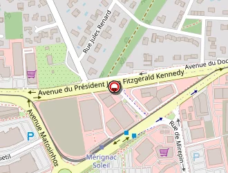 Carte de Basic Fit France à Mérignac