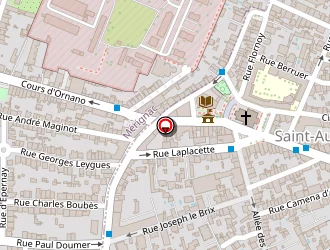 Carte de Empreinte De Capucine à Bordeaux