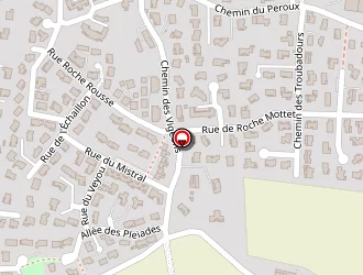 Carte de Mlles événements à Étoile-sur-rhône