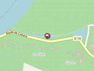 Carte de Pointeau à Branne