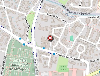 Carte de Perene à Mérignac