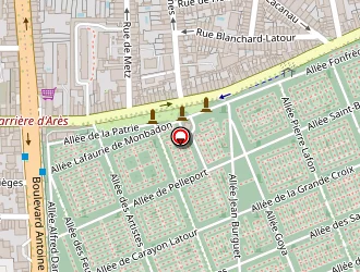 Carte de La Rosee D Or à Bordeaux