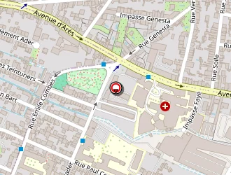 Carte de 1.2.3. Plafonds à Bordeaux