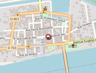 Carte de Auto Ecole Vignal B. à Lalinde