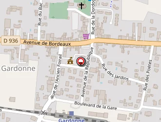 Carte de Baeza Christophe à Gardonne