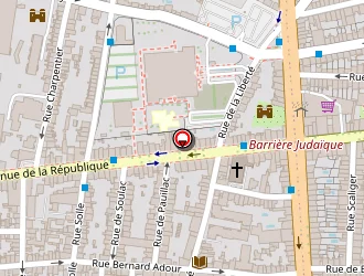 Carte de Grenier Bernard à Bordeaux