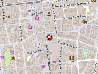 Carte de Réseau Paul Bert à Bordeaux