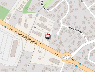 Carte de Trecias à Tresses