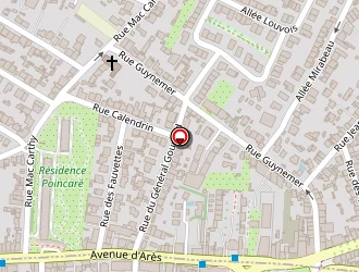 Carte de Maison De La Presse à Mérignac