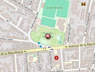 Carte de Area Tertiaire à Mérignac