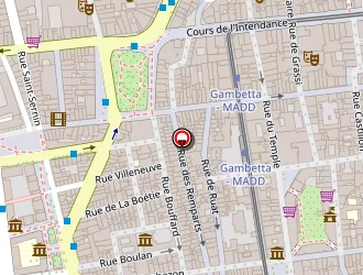 Carte de Cathedra à Bordeaux