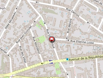 Carte de Fredefon Yannick à Bordeaux