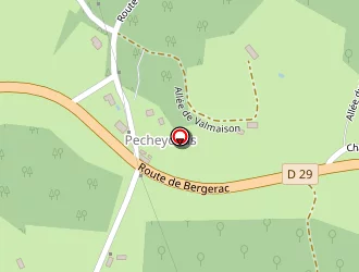 Carte de Le Pecheychus à Buisson-de-cadouin (le)