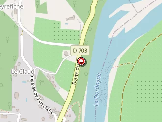 Carte de L'ombriere à Vitrac