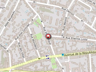 Carte de Barbosa Michel à Mérignac