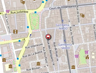 Carte de Ecole Buissonnière à Bordeaux