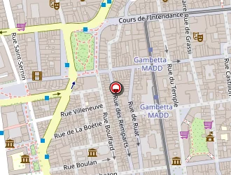 Carte de La Petite Maison à Bordeaux