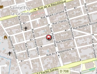 Carte de Website Concept à Sainte-foy-la-grande