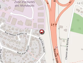 Carte de Tecnobat à Floirac