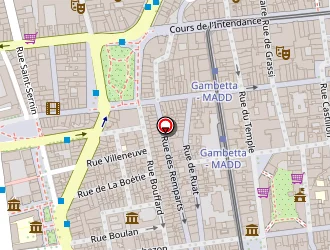 Carte de Persepolis à Bordeaux