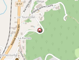 Carte de Villa Mege à Vézac