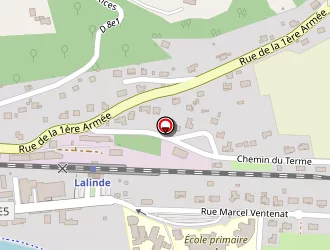 Carte de Ecole Maternelle à Lalinde