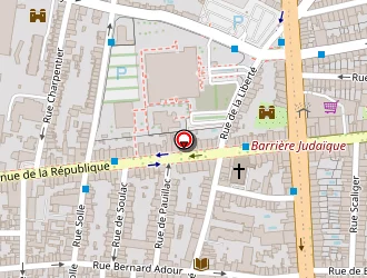 Carte de Amedée Dominique à Bordeaux