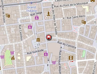 Carte de Le Vestiaire à Bordeaux