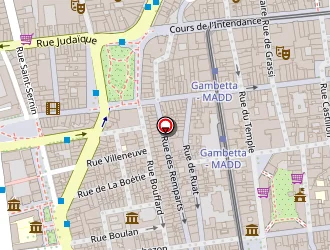 Carte de Maison Bo Bordeaux à Bordeaux