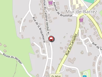 Carte de La Poste à Mur-de-barrez