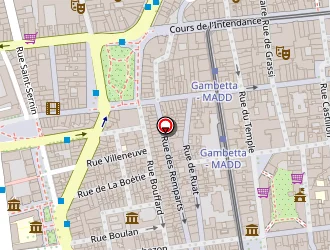 Carte de Kelly Services à Bordeaux