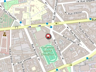 Carte de Centre Auto Mériadeck à Bordeaux