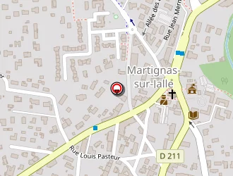 Carte de Jalles Insertion à Martignas-sur-jalle