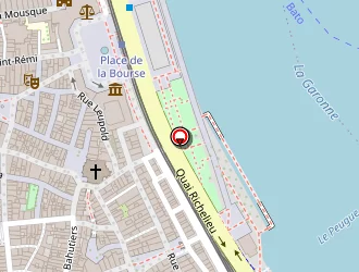 Carte de La Planche (la Planche) à Bordeaux