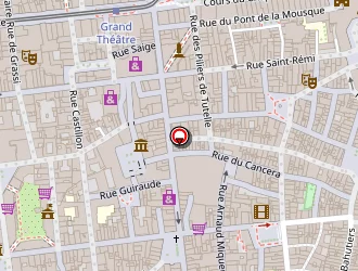 Carte de Boutique Paul Marius à Bordeaux