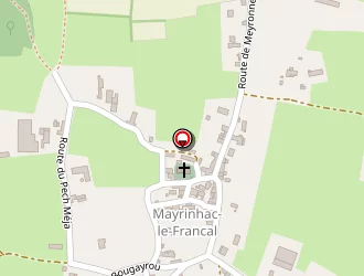 Carte de Boulodrome à Rocamadour