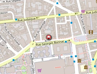 Carte de Durand Bernard à Bordeaux